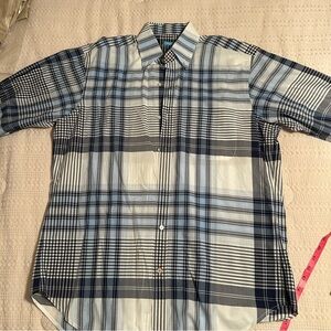 J. McLaughlin PerformanceWear‎ Sz M Business Casual Office 100% Cotton Preppy